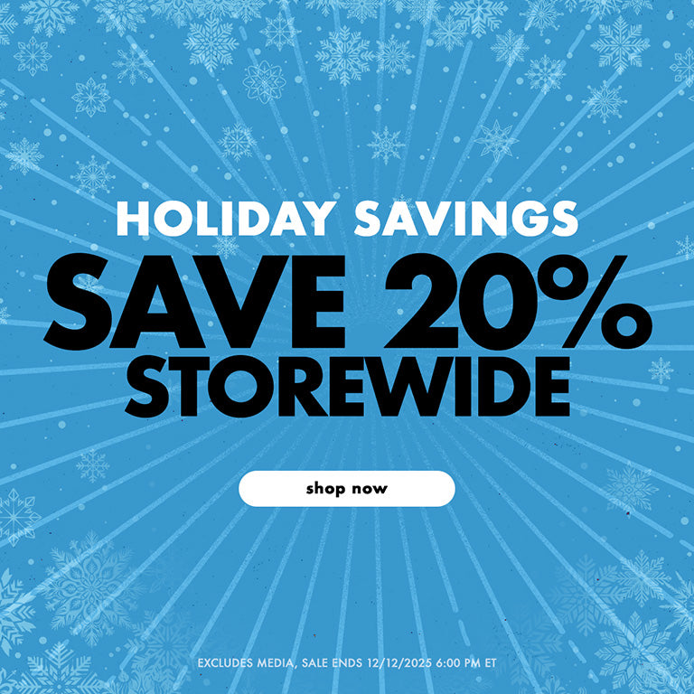 Holiday Sale | Up to 20% Off Storewide | Sale Ends 12/12/2025 6:00 PM ET
